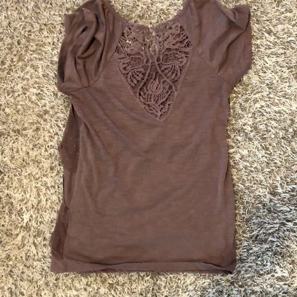 Maurice’s lace purple top size medium - Picture 3 of 4